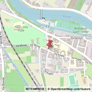 Mappa Via Puglie, 64a, 37139 Verona, Verona (Veneto)
