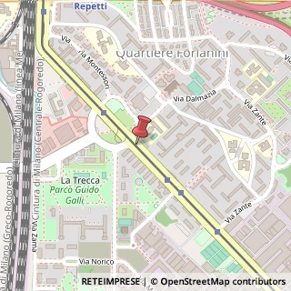 Mappa Via Mecenate, 3, 20138 Milano, Milano (Lombardia)