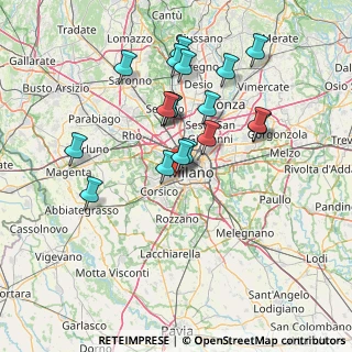 Mappa Viale Misurata, 20146 Milano MI, Italia (13.70389)