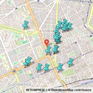 Mappa Viale Misurata, 20146 Milano MI, Italia (0.459)