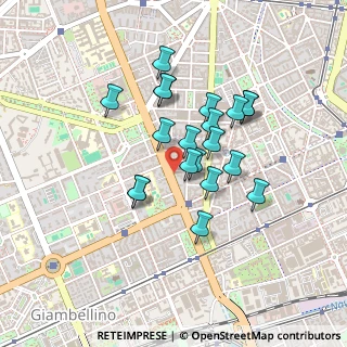 Mappa Viale Misurata, 20146 Milano MI, Italia (0.349)