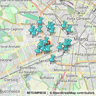 Mappa Viale Misurata, 20146 Milano MI, Italia (1.345)