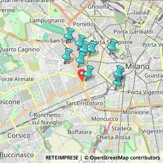 Mappa Viale Misurata, 20146 Milano MI, Italia (1.46091)