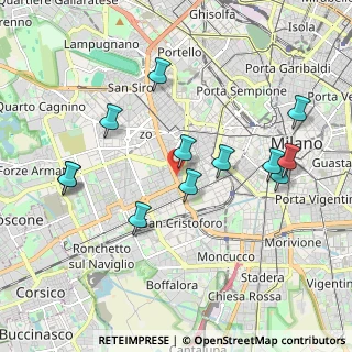 Mappa Viale Misurata, 20146 Milano MI, Italia (1.97667)