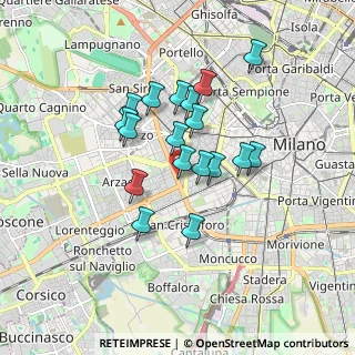 Mappa Viale Misurata, 20146 Milano MI, Italia (1.39278)