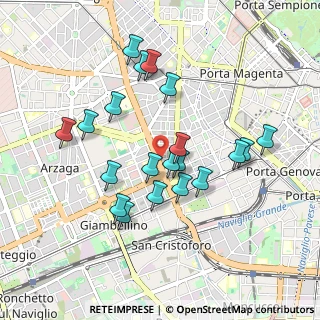 Mappa Viale Misurata, 20146 Milano MI, Italia (0.8575)
