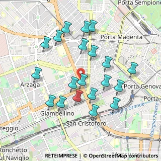 Mappa Viale Misurata, 20146 Milano MI, Italia (0.9365)