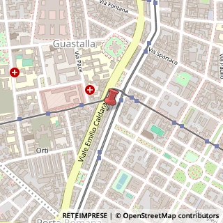 Mappa Viale Emilio Caldara, 44, 20122 Milano, Milano (Lombardia)