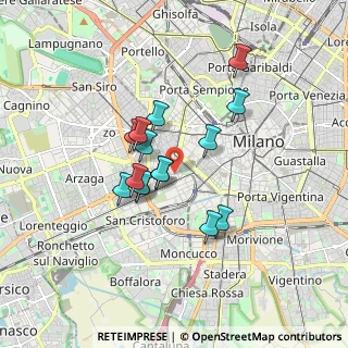 Mappa 20144 Milano MI, Italia (1.32867)
