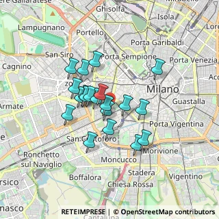 Mappa 20144 Milano MI, Italia (1.302)
