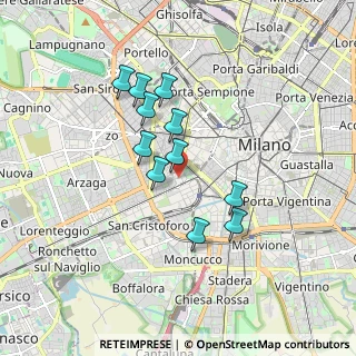 Mappa 20144 Milano MI, Italia (1.42545)