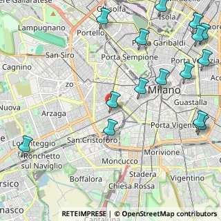 Mappa 20144 Milano MI, Italia (2.976)
