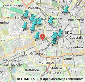 Mappa 20144 Milano MI, Italia (1.55769)