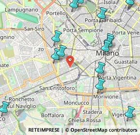 Mappa 20144 Milano MI, Italia (2.595)