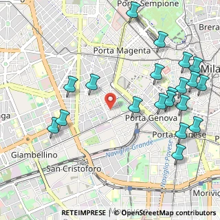 Mappa 20144 Milano MI, Italia (1.2805)