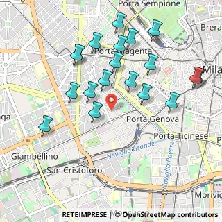 Mappa 20144 Milano MI, Italia (1.0415)