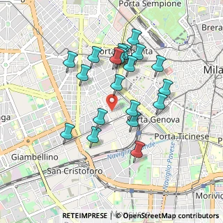 Mappa 20144 Milano MI, Italia (0.838)