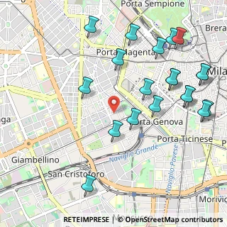 Mappa 20144 Milano MI, Italia (1.2245)