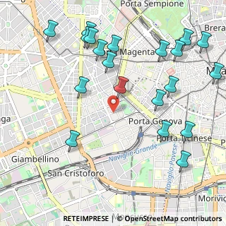 Mappa 20144 Milano MI, Italia (1.2705)