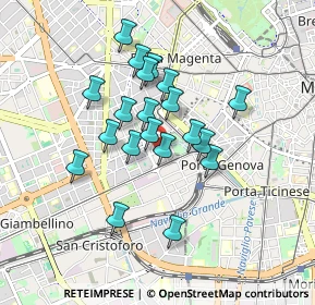 Mappa 20144 Milano MI, Italia (0.7105)