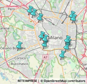 Mappa 20144 Milano MI, Italia (3.84538)