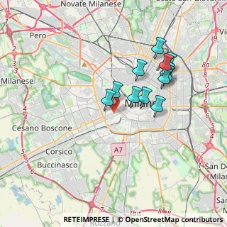 Mappa 20144 Milano MI, Italia (3.18667)