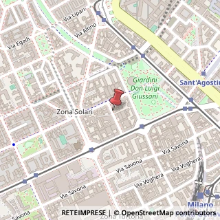 Mappa Via Andrea Salaino, 12, 20144 Milano, Milano (Lombardia)