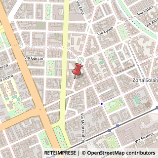 Mappa Via dei Grimani,  10, 20144 Milano, Milano (Lombardia)
