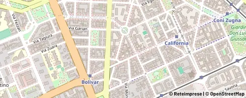 Mappa Milan