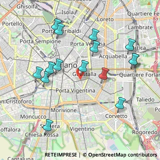 Mappa Via Alfonso Lamarmora, 20122 Milano MI, Italia (2.148)