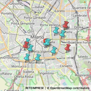 Mappa Via Alfonso Lamarmora, 20122 Milano MI, Italia (1.62077)