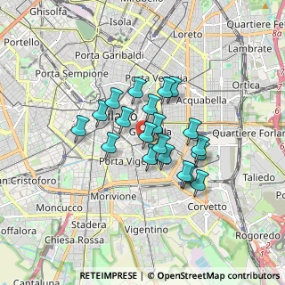 Mappa Via Alfonso Lamarmora, 20122 Milano MI, Italia (1.255)