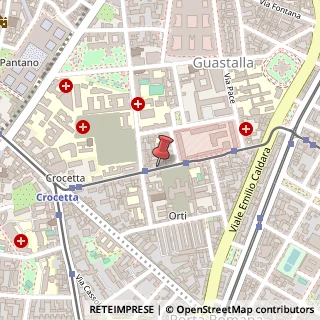 Mappa Via Alfonso Lamarmora, 21, 20122 Milano, Milano (Lombardia)