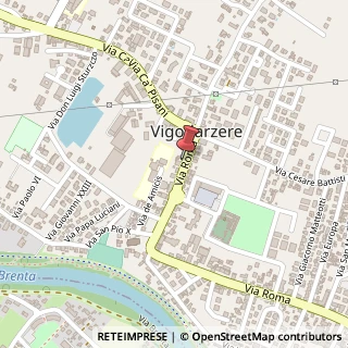 Mappa Via Roma, 191, 35010 Vigodarzere, Padova (Veneto)