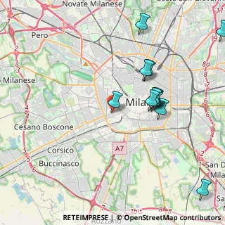 Mappa Via Bernardino Lanino, 20100 Milano MI, Italia (4.19417)