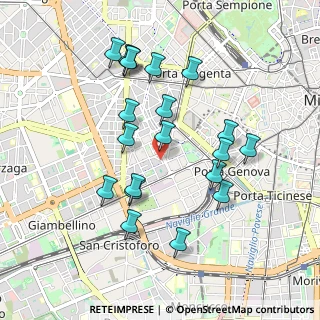 Mappa Via Bernardino Lanino, 20100 Milano MI, Italia (0.918)