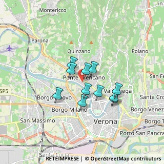 Mappa Via G. B Cavalcaselle, 37124 Verona VR, Italia (1.23727)