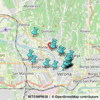 Mappa Via G. B Cavalcaselle, 37124 Verona VR, Italia (1.7095)