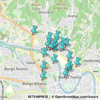 Mappa Via G. B Cavalcaselle, 37124 Verona VR, Italia (0.672)