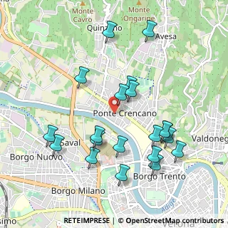 Mappa Via G. B Cavalcaselle, 37124 Verona VR, Italia (1.024)