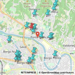 Mappa Via G. B Cavalcaselle, 37124 Verona VR, Italia (1.216)