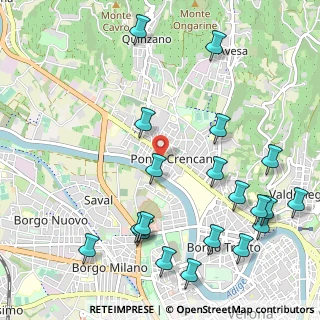 Mappa Via G. B Cavalcaselle, 37124 Verona VR, Italia (1.332)