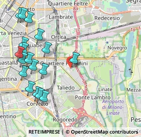 Mappa Via Zante, 20138 Milano MI, Italia (2.55)