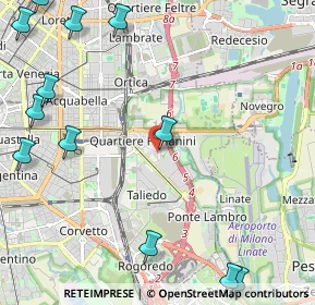 Mappa Via Zante, 20138 Milano MI, Italia (3.1875)