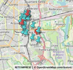 Mappa Via Zante, 20138 Milano MI, Italia (1.645)