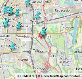 Mappa Via Zante, 20138 Milano MI, Italia (2.83846)