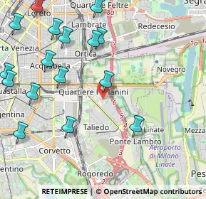 Mappa Via Zante, 20138 Milano MI, Italia (2.655)