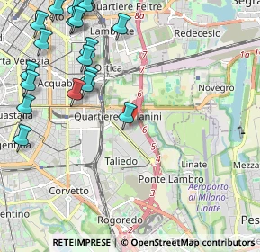 Mappa Via Zante, 20138 Milano MI, Italia (2.876)