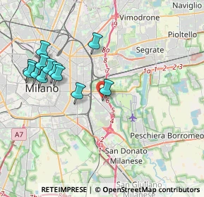 Mappa Via Zante, 20138 Milano MI, Italia (4.1975)