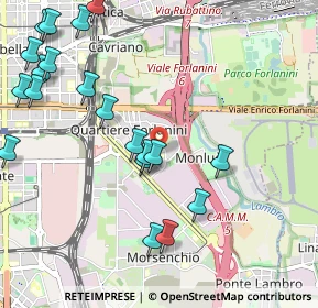 Mappa Via Zante, 20138 Milano MI, Italia (1.2735)